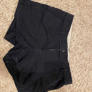 J crew black shorts